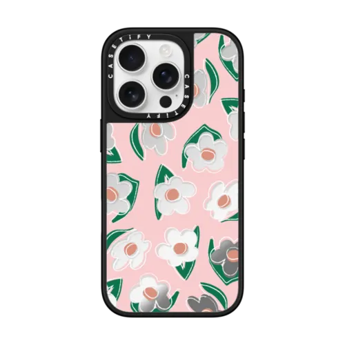 iPhone 16 Pro - White Floral
