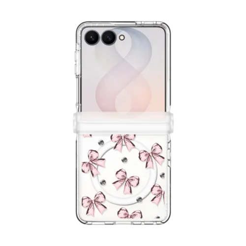 Galaxy Z Flip8 - Metallic Pink Ribbon