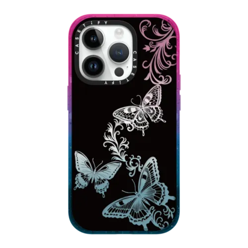 iPhone 14 Pro - Gothic Butterfly