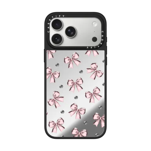iPhone 17 Pro Max - Metallic Pink Ribbon