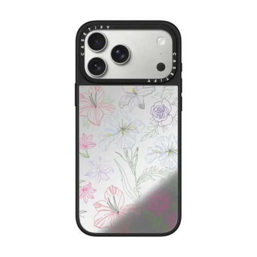 iPhone 17 Pro Max - Embroidered Floral Garden