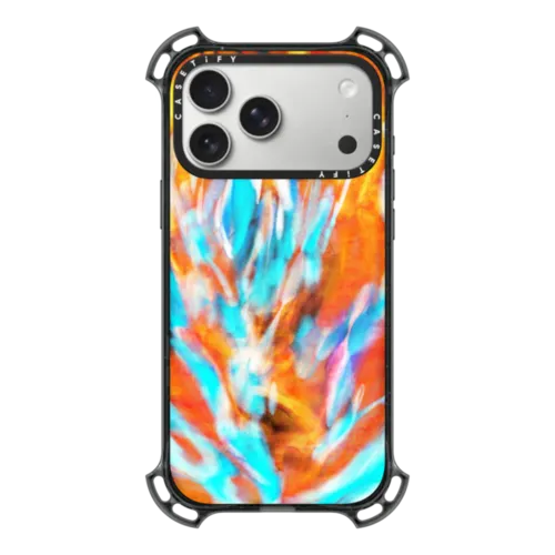 iPhone 17 Pro Max - Floral Spell - Orange