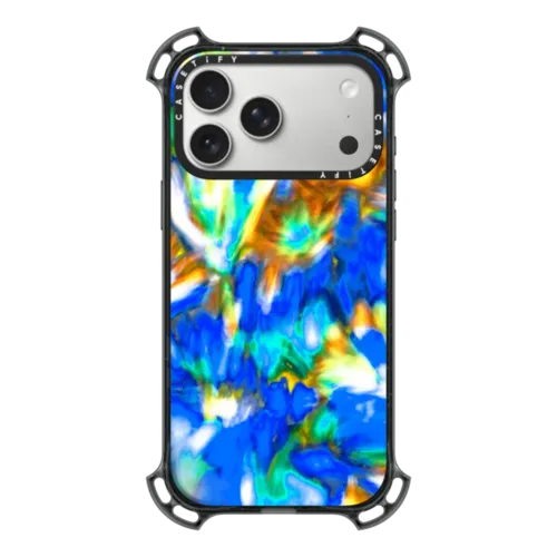 iPhone 17 Pro Max - Floral Spell - Royal Blue