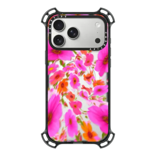 iPhone 17 Pro Max - Floral Swirl - Pink