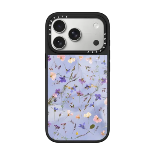 iPhone 17 Pro - Pressed flowers purple