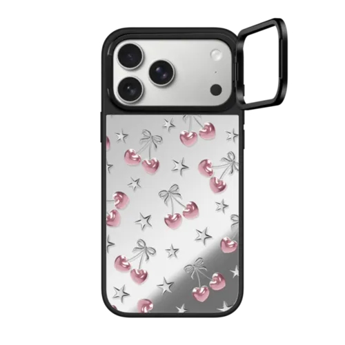 iPhone 17 Pro Max - Metallic Pink Cherries