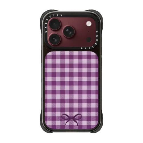 iPhone 18 Pro - Gingham Purple