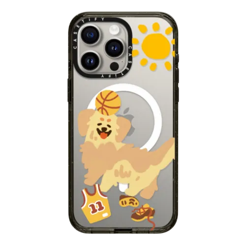 iPhone 15 Pro Max - Energetic Dog