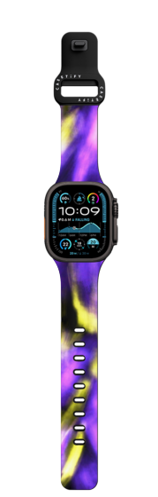 Apple Watch Ultra, Ultra 2 (49mm) - Floral Spell - Purple