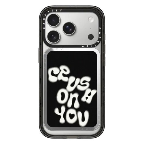 Snappy Cardholder Stand - Crush on you - White