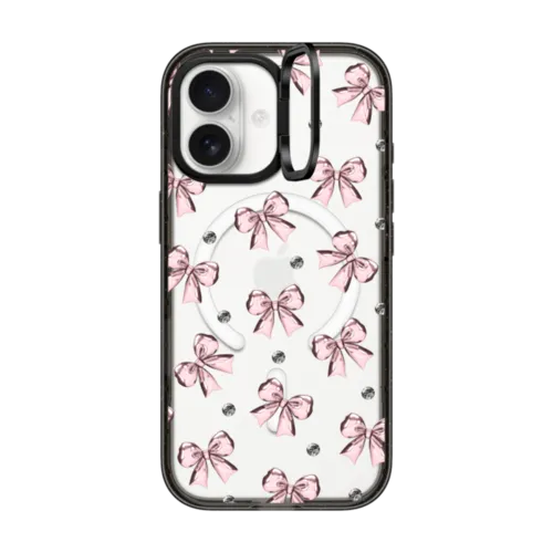 iPhone 17 - Metallic Pink Ribbon