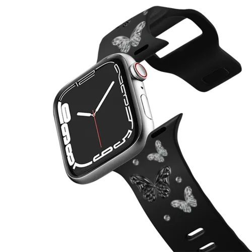 Apple Watch Series 7-9 (45mm) - Metallic Butterfly