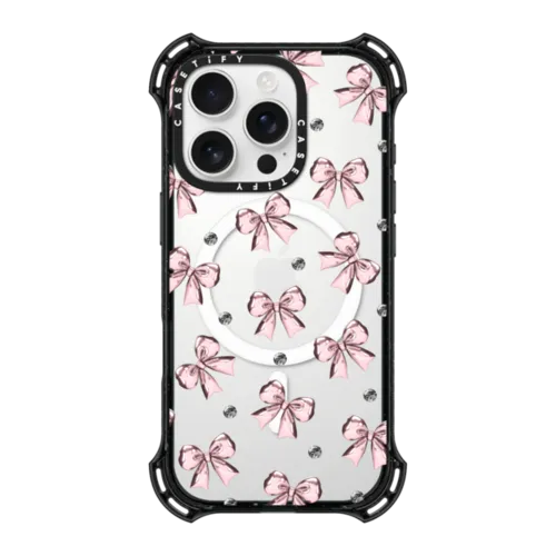iPhone 16 Pro - Metallic Pink Ribbon