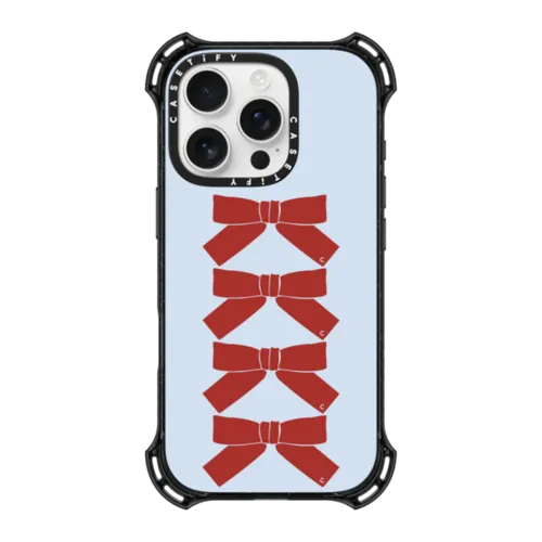 iPhone 16 Pro - Red Bows