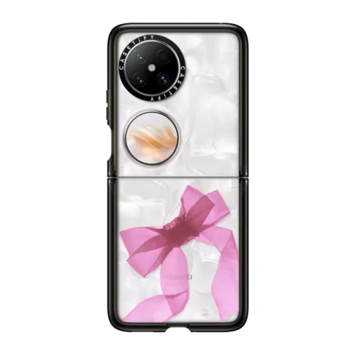 Pocket 2 - Pink Organza Ribbon