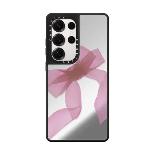 Galaxy S25 Ultra - Pink Organza Ribbon