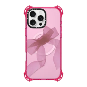 iPhone 16 Pro Max - Pink Organza Ribbon