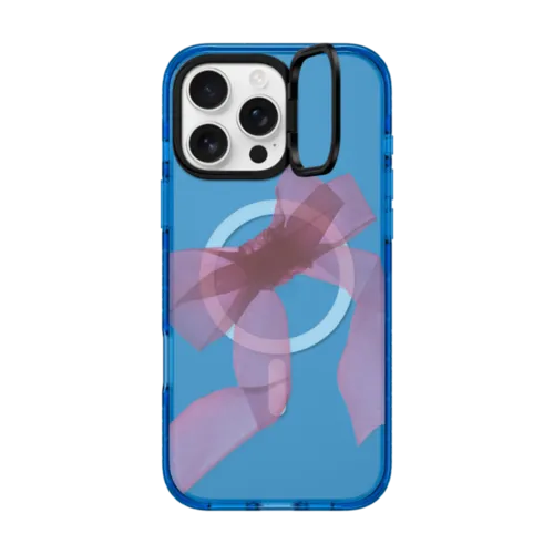 iPhone 16 Pro Max - Pink Organza Ribbon