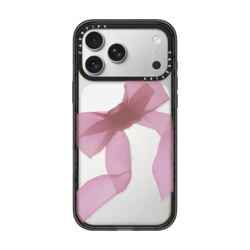 iPhone 17 Pro Max - Pink Organza Ribbon