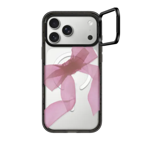 iPhone 17 Pro Max - Pink Organza Ribbon