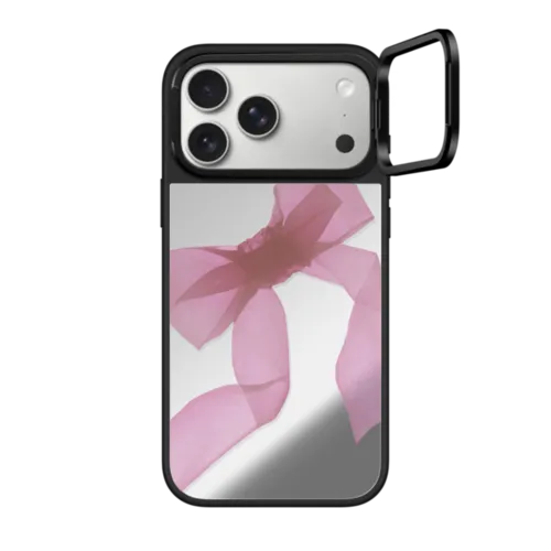 iPhone 17 Pro Max - Pink Organza Ribbon