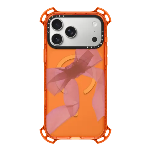 iPhone 17 Pro Max - Pink Organza Ribbon