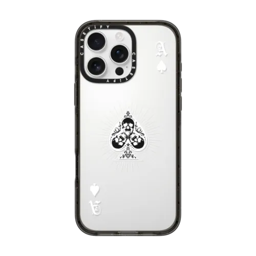 iPhone 16 Pro Max - Ace of Spades - White