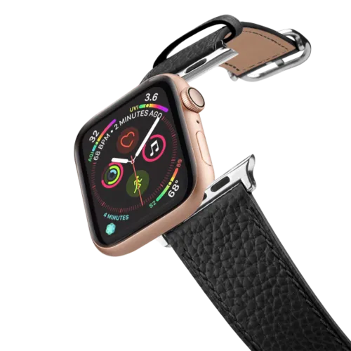 Apple Watch Series 7-9 (45mm) - Genuine Leather Band