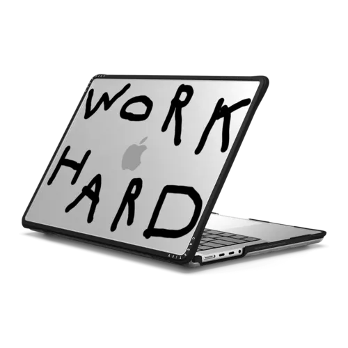 MacBook Pro 14-inch (M1 - M4) - WORK HARD BLACK