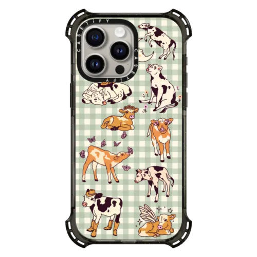 iPhone 15 Pro Max - Cow Gingham