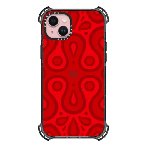 iPhone 15 Plus - OKONOKO Red Pattern