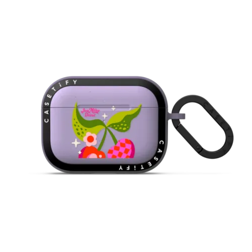 AirPods Pro 3 - Checkered Cherries