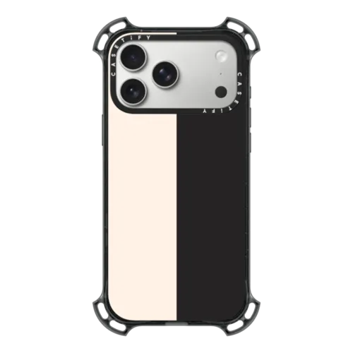 iPhone 17 Pro Max - White/Black Colorblock