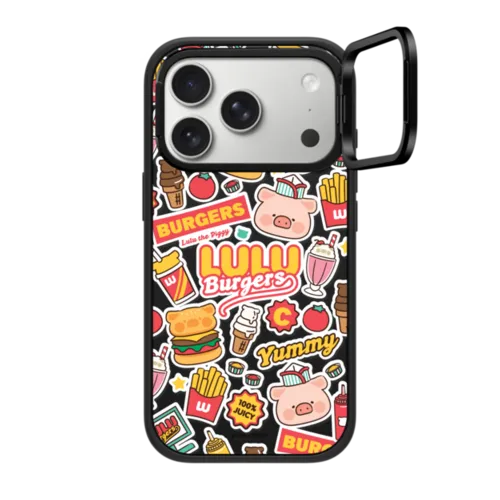 iPhone 17 Pro - BURGERS STICKERMANIA BY LULU THE PIGGY