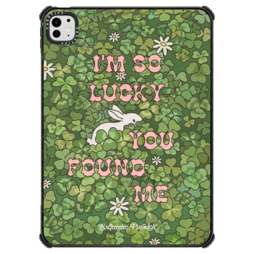 iPad Pro 11-inch (M4/M5) - Bunny in the Clover