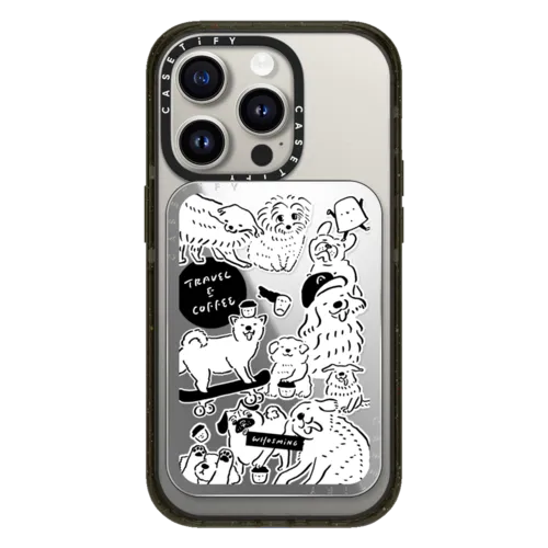 Snappy Cardholder Stand - DOG STICKERS