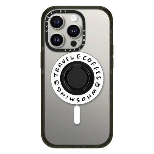 Snappy Ring Holder - TRAVEL & COFFEE