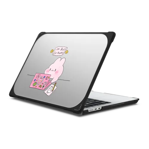 MacBook Air 13-inch (M2 - M4) - i'm busy macbook case by tabetaaii