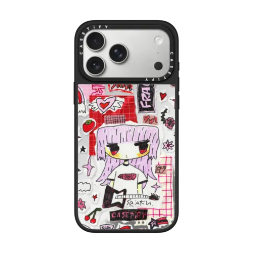 iPhone 17 Pro Max - Pink Rock Collage