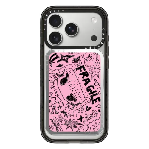 Snappy Cardholder Stand - Fragile Pink