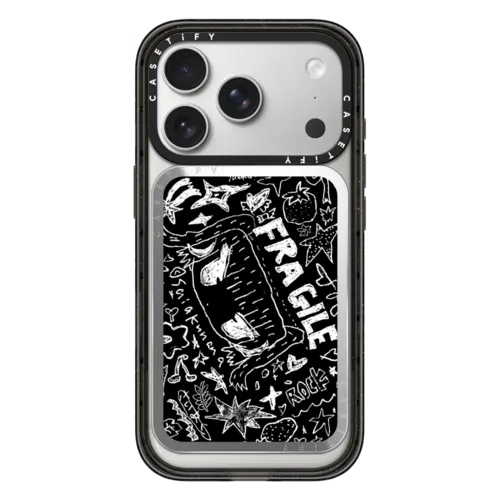 Snappy Cardholder Stand - Fragile Black