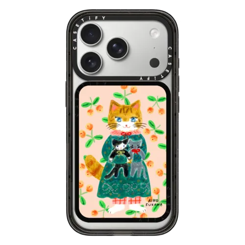 Snappy Cardholder Stand - cat and stuffed cats