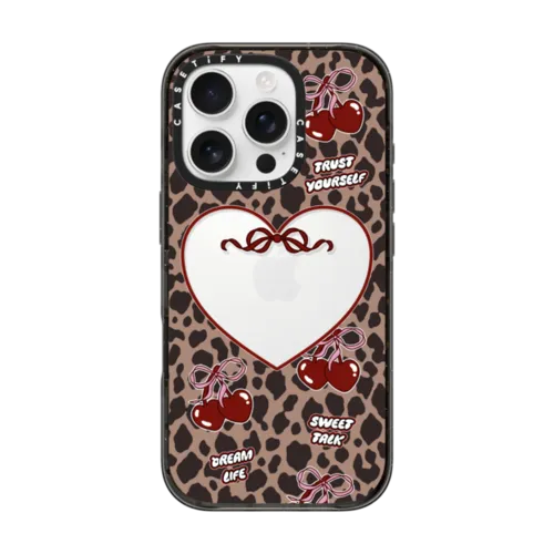 iPhone 16 Pro - Leopard Cherries