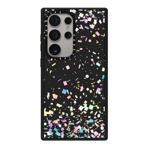 Galaxy S24 Ultra - Pastel Confetti Explosion Transparent