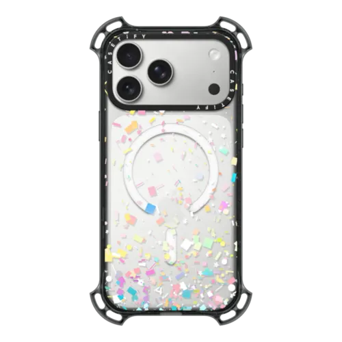 iPhone 17 Pro Max - Pastel Confetti Explosion Transparent