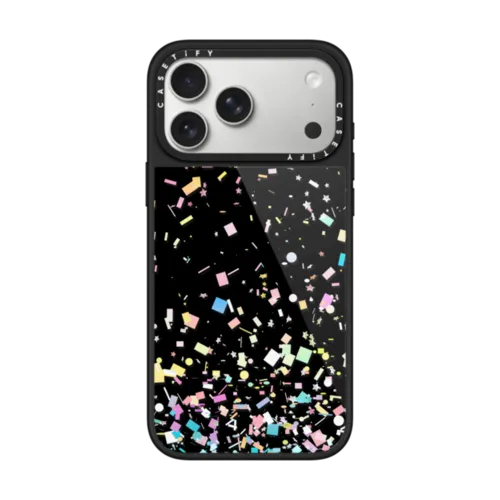 iPhone 17 Pro Max - Pastel Confetti Explosion Transparent