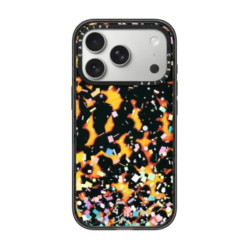 iPhone 17 Pro - Pastel Confetti Explosion Transparent