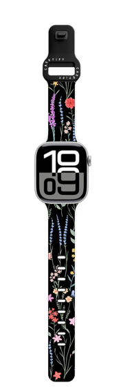 Apple Watch Series 10 (42mm) - The meadows / petit  floral on black