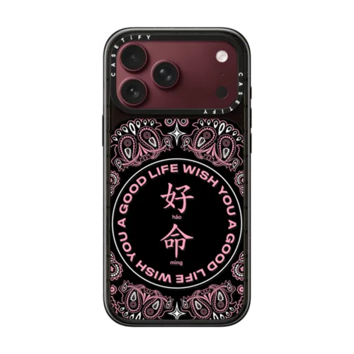 iPhone 18 Pro Max - WYAGL Paisley Case - Pink