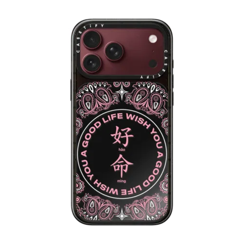 iPhone 18 Pro Max - WYAGL Paisley Case - Pink